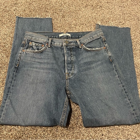 GRLFRND Denim - Grlfrnd Helena straight leg jeans